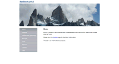 Desktop Screenshot of kunluncapital.com